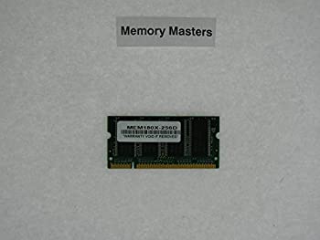 【中古】【インポート品・未当て嵌める】mem180?X -128u384d 256?MB DRAM記憶装置for Ciscoルーター1801?1802?1803?( MemoryMasters )