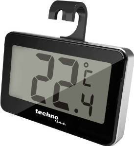【中古】【輸入品・未使用】Britta Products Technoline 冷蔵庫 冷凍庫 温度計 ブラック