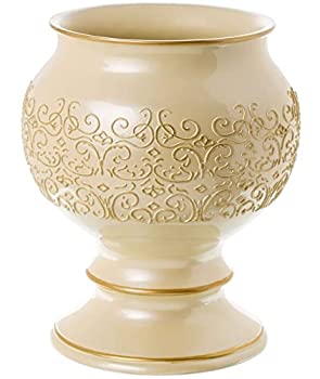 【中古】【輸入品・未使用】[クリエイティブセント]Creative Scents Shannon Bathroom Trash Can Decorative Wastebasket Durable Resin Waste Paper [並行輸入品]｜スカイマーケットプラス