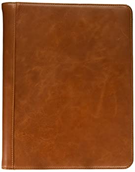 【中古】【輸入品・未使用】3リングバインダーポートフォリオオーガナイザー、レザーPadfolio with 3リングバインダーとa4メモ帳ノートブックホルダー 10.2x10.2x13.0 In.
