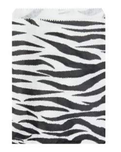 【中古】【インポート品・未当て嵌める】888 見せびらかす - 200枚 8.5in x 11in ゼブラ柄刷り上げる 紙差し上げ物御徒面子 買い出し 手懸ける トートバッグ