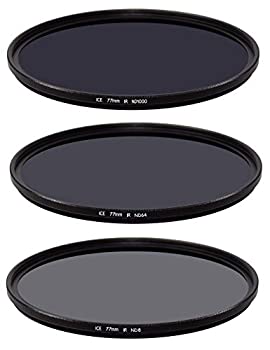 【中古】【輸入品・未使用】ICE 77mm IRカット3枚セット MC ND8 ND64 ND1000 ニュートラルデンシティー ND 3 6 10ストップ光学ガラス 77｜スカイマーケットプラス