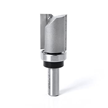 【中古】【輸入品・未使用】Amana Tool 45468 Flush Trim/Pattern Plunge 1-1/8-Inch Diameter by 1-1/2-Inch Cutting Height by 1/2-Inch Shank Carbide Tipped Router Bit