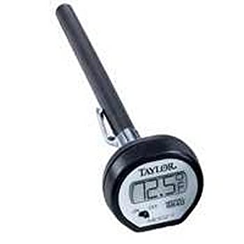 【中古】【輸入品・未使用】Taylor Precision Products 料理用温度計 9840 デジタル 6 ブラック 9840