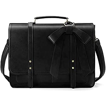 【中古】【インポート品・未当て嵌める】ECOSUSI レディース ブリーフ容れもの PUなめし革 一回りとっ始め うしろ側容器に並べる 肩肉 サッチェル 電子計算機御徒面子 取りはずし能力のあるなシュロの葉付き添い人