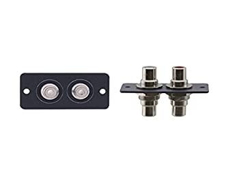 【中古】【輸入品・未使用】Kramer WU-CA USB-C シングルウォールプレートインサート ブラック