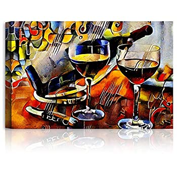 【中古】【輸入品・未使用】A&T ARTWORK 抽象アート ジークレーキャンバスプリント ウォールアート ホームデコ ストレッチキャンバスギャラリーラップシリーズ 30X20\\\