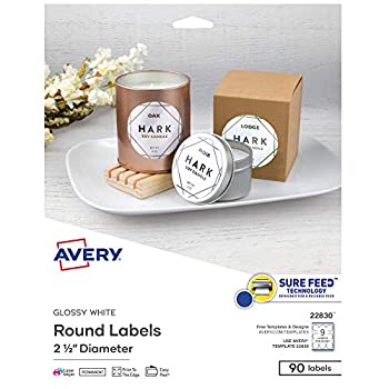 【中古】【輸入品・未使用】2.5インチの円形ラベル。 450 labels