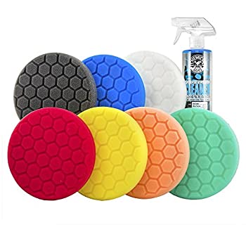 【中古】【インポート品・未当て嵌める】Chemical Guys - 六角ロジックバフパッドキット、6.5inパッド