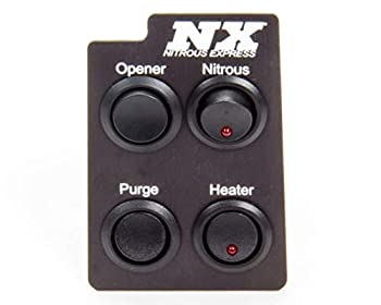 【中古】【インポート品・未当てはめる】Nitrous Express (15785) カスタムスイッチパネル フォードマスタング用