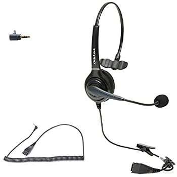【中古】【輸入品・未使用】Polycom SoundPoint Phoneヘッドセット | ノイズキャンセリングコールセンターヘッドセット Polycom SoundPoint IP電話対応 2.5mmヘッドセットジ