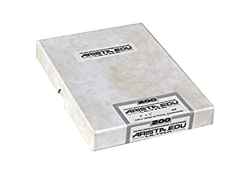 【中古】【インポート品・未当て嵌める】Arista EDU Ultra 200 ISO モノクローム写真フィルム 4x5 50枚