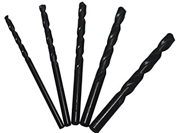 【中古】【輸入品・未使用】Drill America POUA/CX12 DWDA/C High-Speed Steel Aircraft Extension Drill Bit Set, Plastic Case Pouch, 1/4 - 1/2, 12 Long, 5 Pieces by D