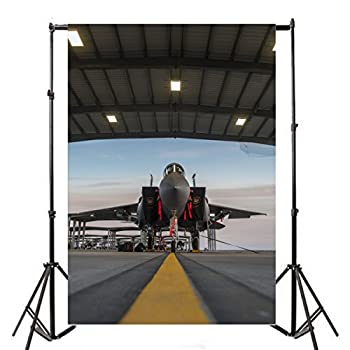 【中古】【輸入品・未使用】Yeele 3?x 5ft Military Fighter写真の背景幕ビニールJet Aircraft Military Base Jet Aircraft写真背景Jetliner大人用パイロットPortrait写真