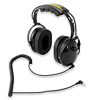 【中古】【輸入品・未使用】Rugged Radios H20-BLK オーバーザヘッドリスン専用ヘッドセット 3.5mm MP3/スキャナ入力ジャック付き