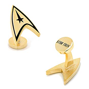 【中古】【輸入品・未使用】Cufflinks Inc. メンズ 金メッキ デルタシールドカフスボタン One Size