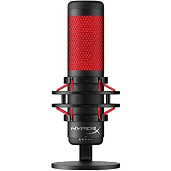 【中古】【輸入品・未使用】HyperX QuadCast スタンドアロンマイク ストリーマー/コンテンツクリエーター/ゲーマー向け/PC,PS4使用可能 2年保証 HX-MICQC-BK 並行輸入品 [並
