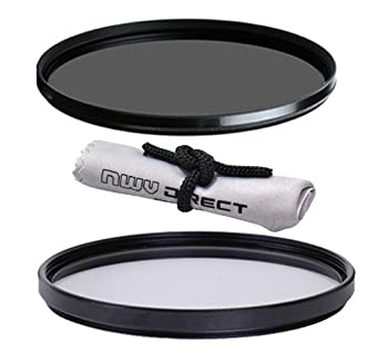 【中古】【輸入品・未使用】Vivitar High Grade 67?mm UV (スカイライト1?A) フィルタ、Vivitar High Grade 67?mm円形偏光フィルタ、& NWV Directマイクロファイバークリ｜スカイマーケットプラス