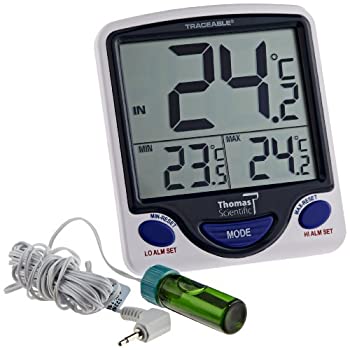 【中古】【輸入品・未使用】Control Traceable 4648 Jumbo Display Vaccine Thermometer with 5ml Round Bottle, -50C to 70C (-58F to 158F) Range, 0.1 Resolution by CON