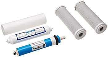 【中古】【輸入品・未使用】Filmtec 5-Stage-50F 逆浸透膜交換用フィルターセット 5個 50GPD膜 9.75インチx2.5インチ ホワイト