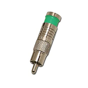【中古】【インポート品・未当て嵌める】Eclipse手道具RCA繋ぎ???rg6-u???緑であること???20?pk
