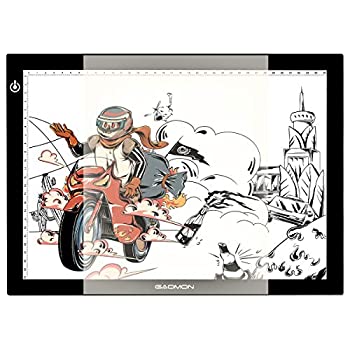 【中古】【輸入品・未使用】GAOMON B4 Size LED Light Box 5MM Ultrathin Light Pad USB Art Tracing Board for Sketch and Copy - GB4