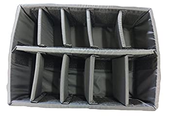 【中古】【インポート品・未当て嵌める】Pelican 1520入れもの用パッド入り口・入口仕切り仕掛ける 中仕切りと蓋質問用紙のみ
