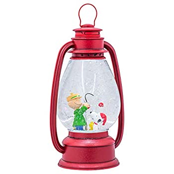 【中古】【輸入品・未使用】LED スヌーピーと仲間たち クリムゾンレッド 11 x 6 樹脂 ホリデー スノードーム 渦巻き ドーム|スカイマーケットプラス