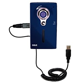 【中古】【輸入品・未使用】Gomadic USB充電データコイルケーブルfor the RCA ez219hd Small Wonderデジタルビデオカメラで充電とデータ同期は、1?Unique TipExchange有効