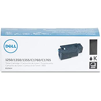 【中古】【輸入品・未使用】【並行輸入品】Dell 810WH HY 2000-Page Toner Cartridge for Dell 1250c/1350cnw/1355cn/1355cnw/C1760nw/C1765nf/C1765nfw Black｜スカイマーケットプラス