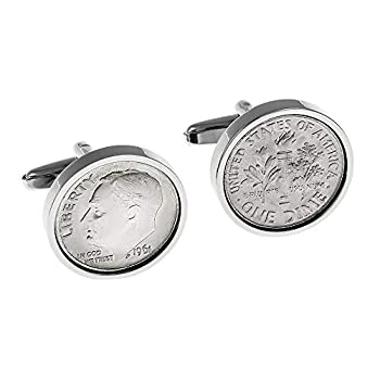 【中古】【輸入品・未使用】56th誕生日???純正1961?Coin Cufflinks