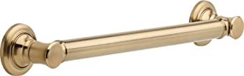 【中古】【輸入品・未使用】(champagnebronze) - Delta Faucet 41618-CZ Traditional Bathroom Safety Grab Bar, 46cm, Champagne Bronze