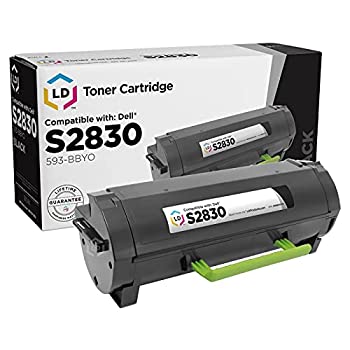 【中古】【インポート品・未当てはめる】LD Products 取り替えっこトナーカートリッジ Dell S2830dn 593-BBYO (黒いこと)