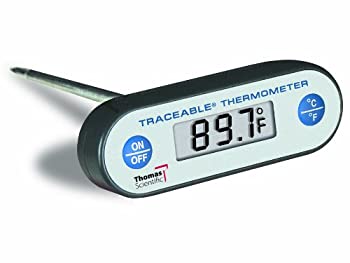 【中古】【輸入品・未使用】Thomas Traceable Ultra Food/Waterproof/Piercing/Drop-proof Thermometer, 8 Stem, + or - 0.4 degree C accuracy, -58 to 536 degree F, -50 28,980円