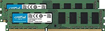 【中古】【輸入品・未使用】Crucial 16ギガバイトキット（8GBx2）、240ピンDIMM、DDR3 PC3-12800メモリモジュール モデルCT2KIT102472BD160B