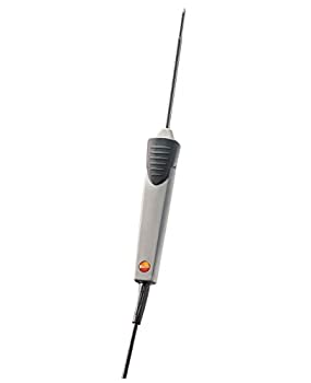 【中古】【インポート品・未当て嵌める】Testo 0602 1293 TC Type K Waterproof Immersion/Penetration Probe, 3.7粍 x 50粍 Tip, -60 to 400 Degree C Range, Class 2, 5粍 Diameter x