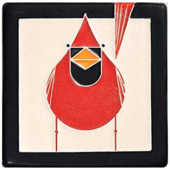 【中古】【輸入品・未使用】Charley Harper Cardinal装飾タイル｜スカイマーケットプラス