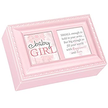 【中古】【輸入品・未使用】Baby Girl Fill World with Loveアンティーク調ピンク小柄音楽ボックスPlays子守歌｜スカイマーケットプラス