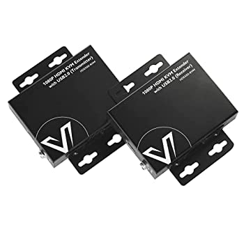 【中古】【インポート品・未当て嵌める】AV Access HDMI KVM USB エクステンダー 厚地の外套 Cat5e/6/6a/7 260フィート/80m、2 USB 2.0 界面、繋ぎ アンド 掻きならす、１番ウッド不必要、全ての