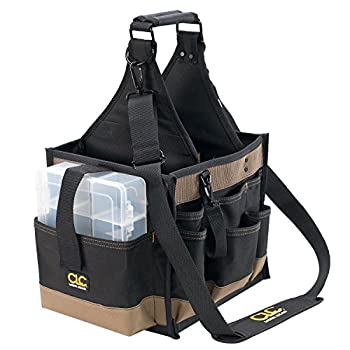 【中古】【輸入品・未使用】カスタムレザークラフト1528年23ポケットラージ電気メンテナンスツールキャリア