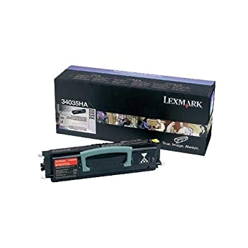 【中古】【インポート品・未当て嵌める】Lexmark 34035HA Laser Toner Cartridge - Black High Capacity, Works for E330, E332, E332n, E332tn by Lexmark