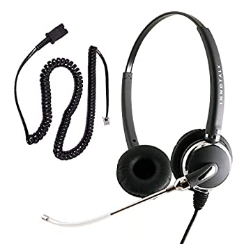 【中古】【輸入品・未使用】INNOTALK ヘッドセット Cisco 7821 7841 7861 7931Gに対応 - クイックディスコネクトボイスチューブプロバイノーラルヘッドセット + RJ9ヘッドセ