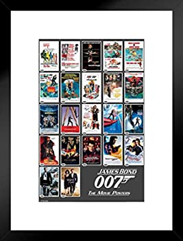 【中古】【輸入品・未使用】Pyramid America ジェームズ・ボンド ポートフォリオ 映画 マットフレーム ポスター 20x26インチ｜スカイマーケットプラス