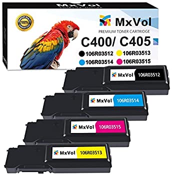 【中古】【インポート品・未当て嵌める】MxVol Xerox VersaLink C400 C405取り替えっこ用トナーカートリッジ Xerox 106R03512 106R03514 106R03515 106R03513用 Xerox VersaLink C400N C405N用 C