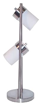 【中古】【輸入品・未使用】Ore International 2-light調節可能なテーブルランプ 25\