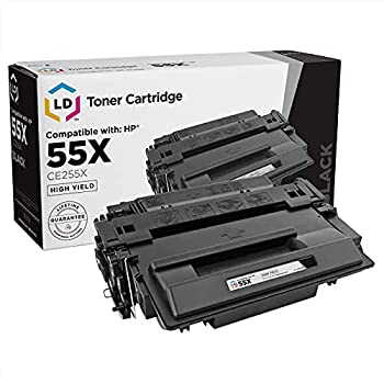 【中古】【輸入品・未使用】LD 互換トナーカートリッジ HP 55X CE255X 高収率 (ブラック)