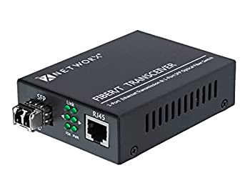 【中古】【インポート品・未当て嵌める】Networx Gigabit Fiber Media Converter - UTP to 1000Base-SX - LC Multimode, 550m, 850航空マイル