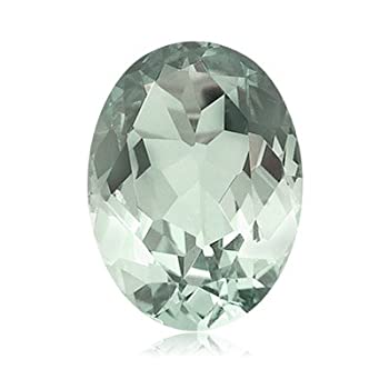 【中古】【輸入品・未使用】Mysticdrop 7.20-7.70 Cts of AA 16x12 mm オーバルグリーンアメジスト (1個) ルースジェムストーン