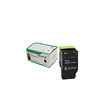 【中古】【インポート品・未当て嵌める】80?C10?K0?Lexmark Unison 801?K黒いことReturnプログラムトナーカートリッジfor Lexmark cx310dn cx310?N cx410de cx410dte cx410e cx510d トナー-PCサプライ・消耗品