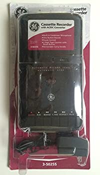 【中古】【インポート品・未当て嵌める】Cassette Recorder with AC/DC Converter - by GE 3-5025S by GE
